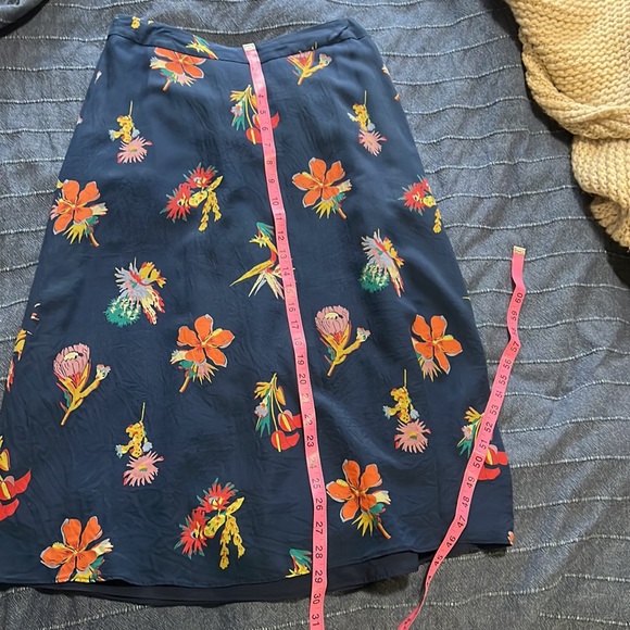 Madewell Silk MIDI Skirt - Picture 5 of 5